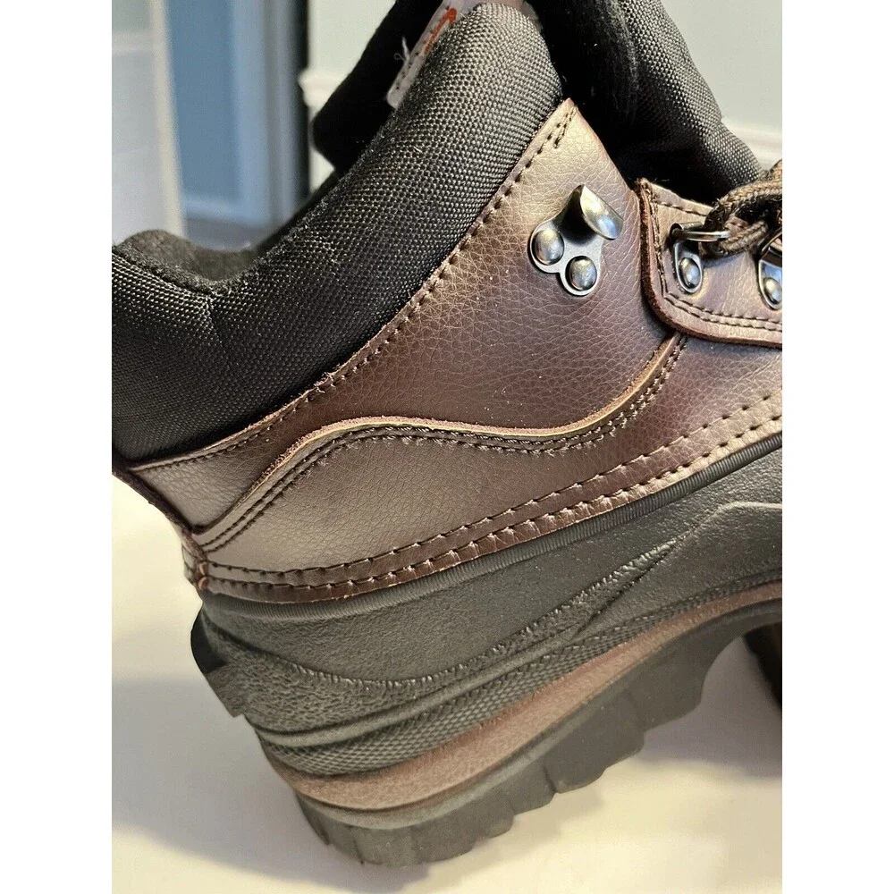 Rothco Venturer Cold Insulated Hiking Boots Leather Rubber Brown 5059 Men’s 13
